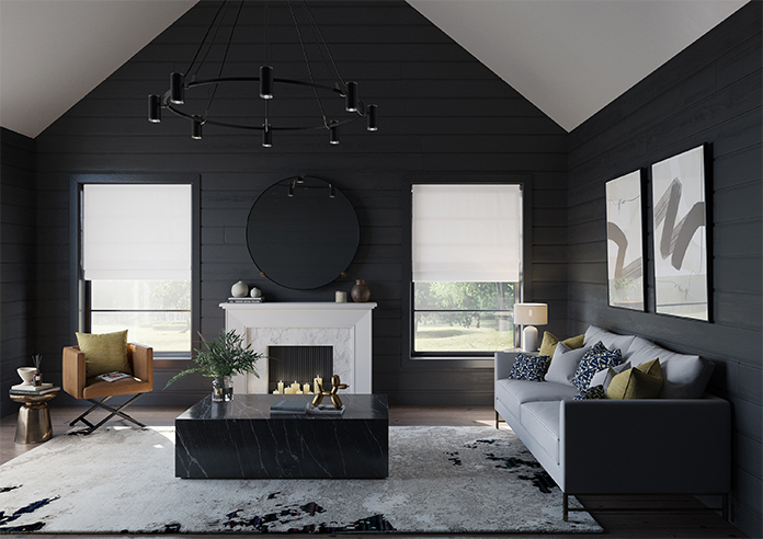 Tussah, Snowdrift - Twist&Fit Roman Blind - Image 9